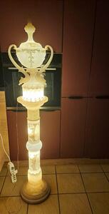 Lampe en albâtre 